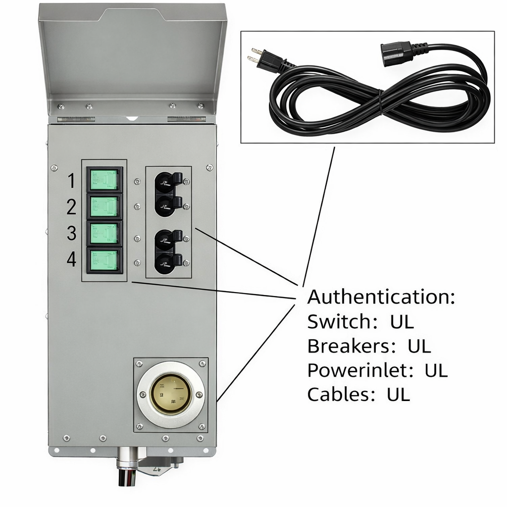 PowerLock Elite QuadLink 4-Circuit Transfer Switch Kit