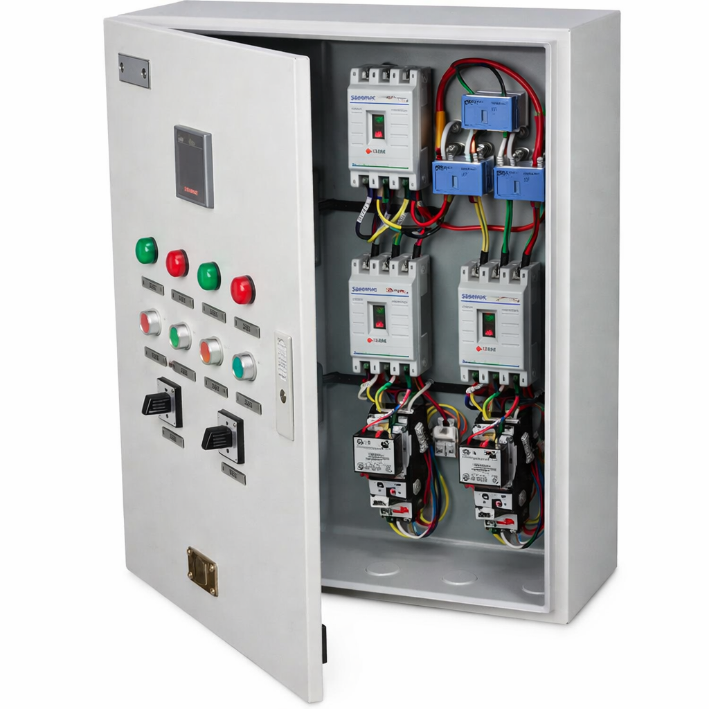 GridSafe Industrial ProMax 3-Phase Automatic Transfer Switch Cabinet